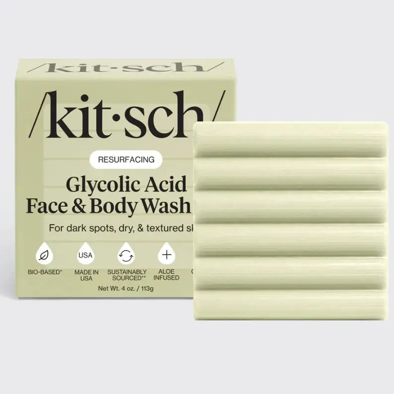 Kitsch • Glycolic Acid Exfoliating Face & Body Wash