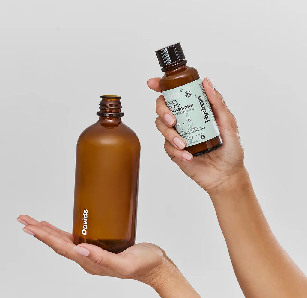 Davids • Hydroxi™ Fresh Breath Mouthwash - Natural Fresh Mint