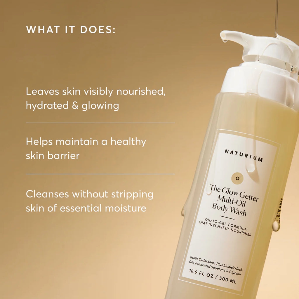 Naturium • The Glow Getter Multi-Oil Hydrating Body Wash